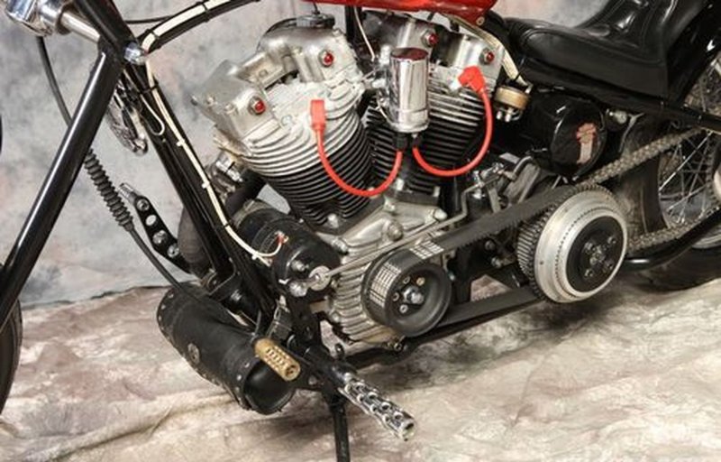 Мотоцикл с ременным приводом