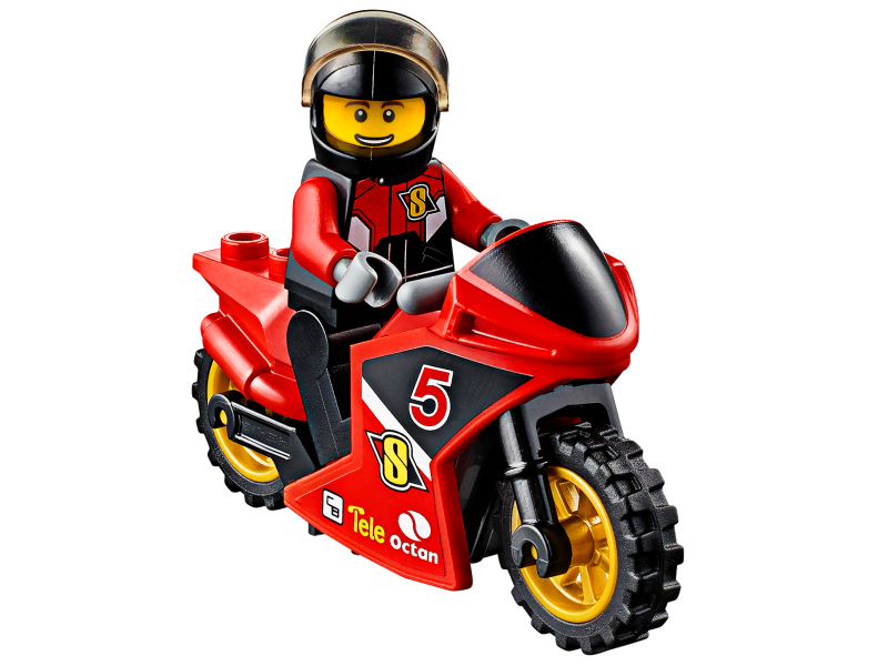 LEGO City 60084 перевозчик гоночных мотоциклов