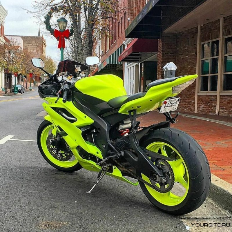 Ямаха р6 салатовая