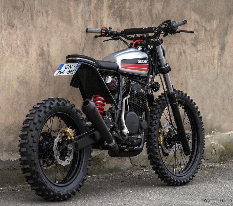 Скремблер из мотарда