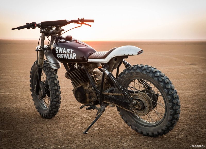 Эндуро кастом скремблер