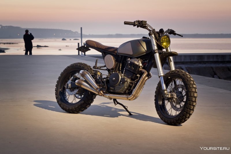 Honda FMX 650 скремблер