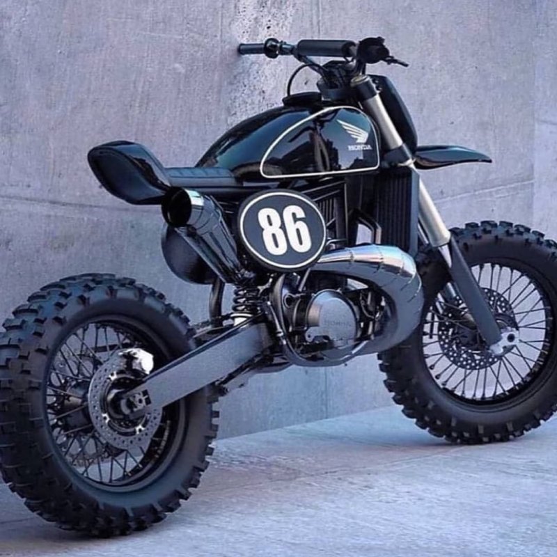 Honda cr250 скремблер