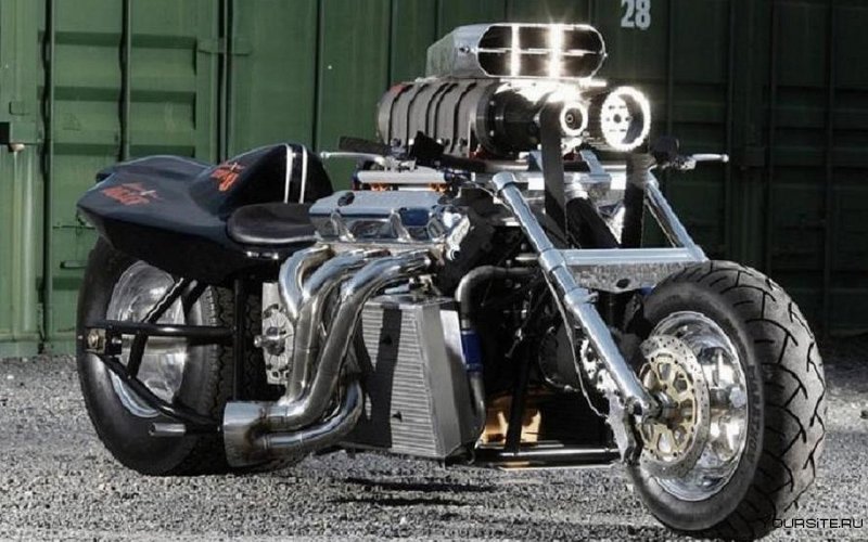 Мотоцикл Урал с v8