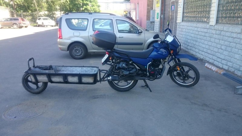 Мотоприцеп Альфа