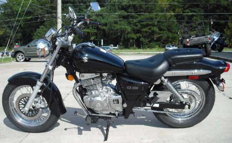 Suzuki gz250 Drilled