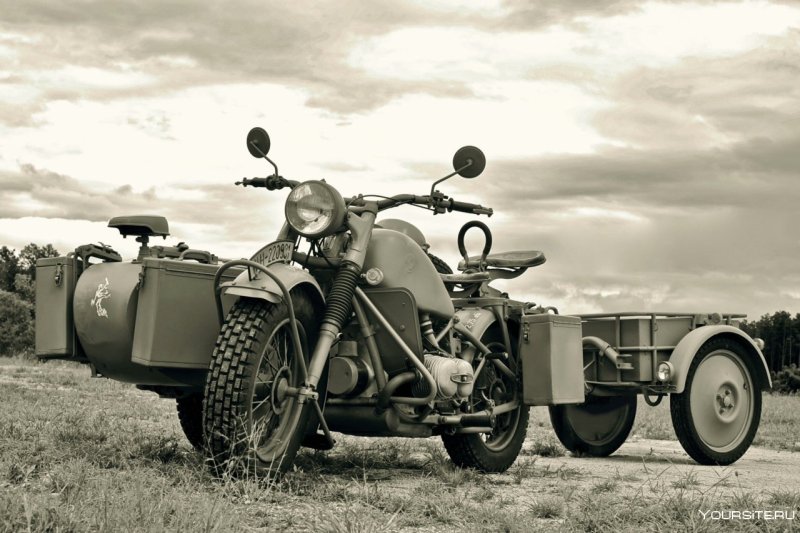 Мотоцикл вермахта BMW r75