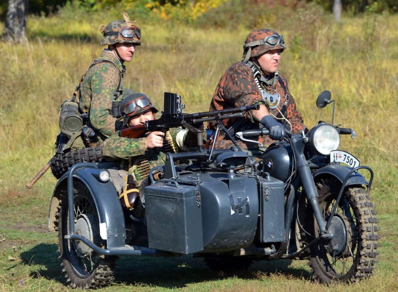 Мотоцикл БМВ вермахта