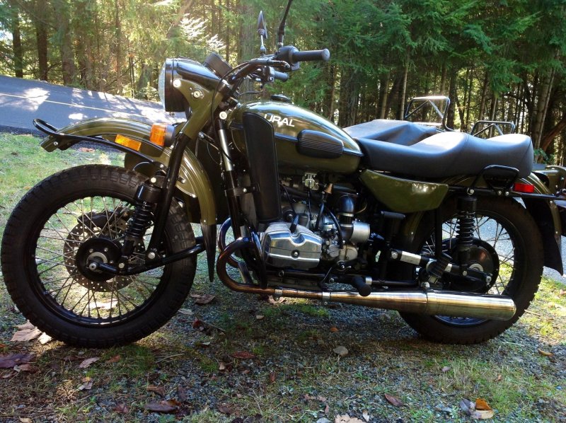 Золотой Урал мотоцикл