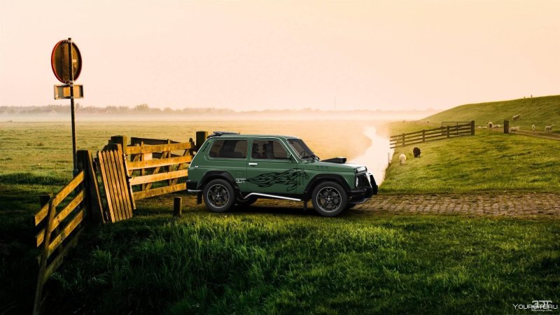 Нива 5д обои