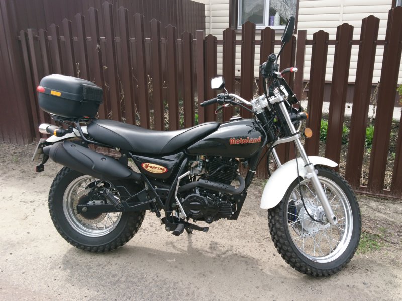 Motoland v-Raptor 250 тюнинг