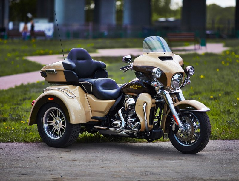 Харлей Дэвидсон трехколесный