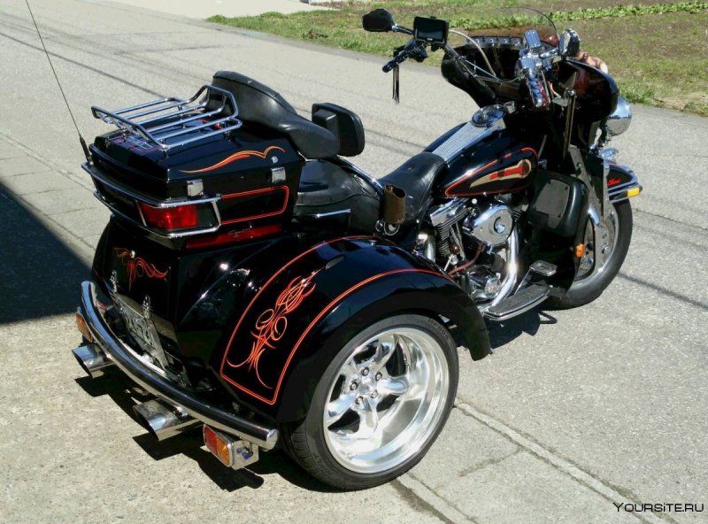 Трехколесный мотоцикл Харлей