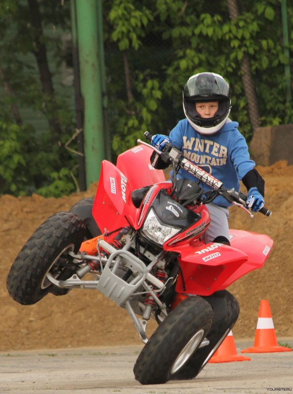 Маленький мотоцикл