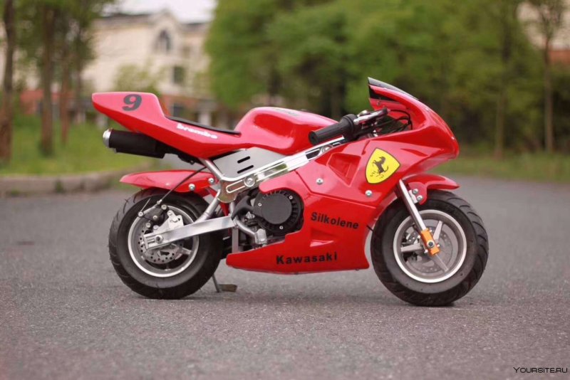 Мини спортивный мотоцикл