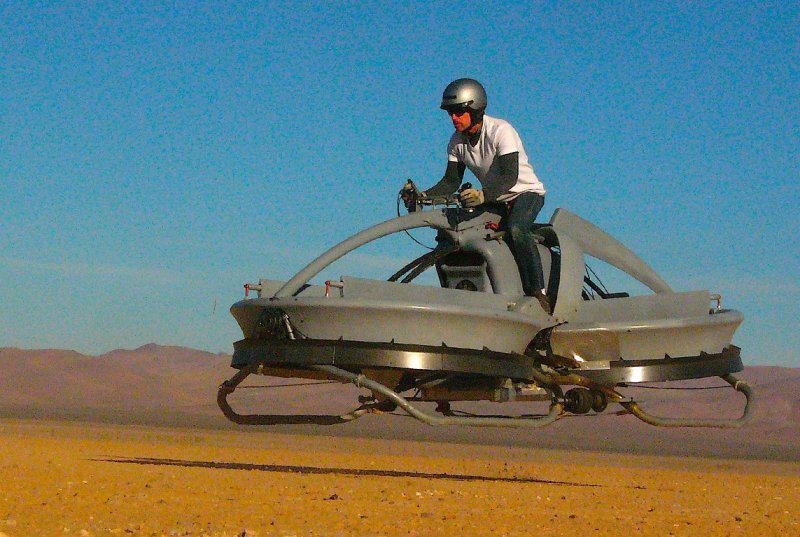 Hoverbike – невероятный летающий мотоцикл
