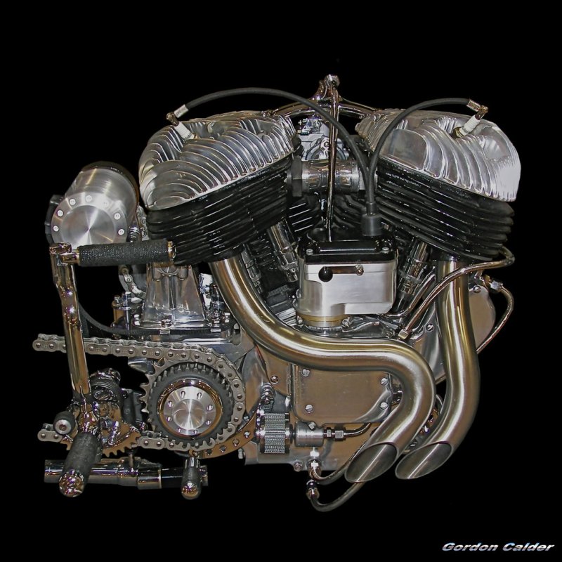 V образные 2х цилиндровые двигатели Moto Guzzi