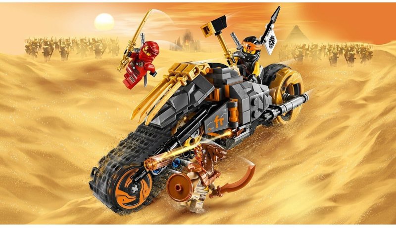 LEGO Ninjago 70672 раллийный мотоцикл Коула