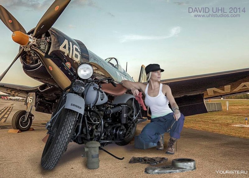 Мото арт David Uhl Studios
