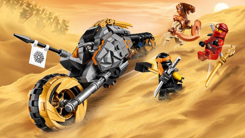 LEGO Ninjago мотоцикл Коула