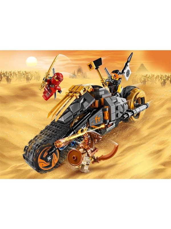 Конструктор LEGO Ninjago 70672 раллийный мотоцикл Коула