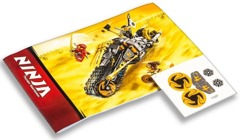 Конструктор LEGO Ninjago 70672 раллийный мотоцикл Коула