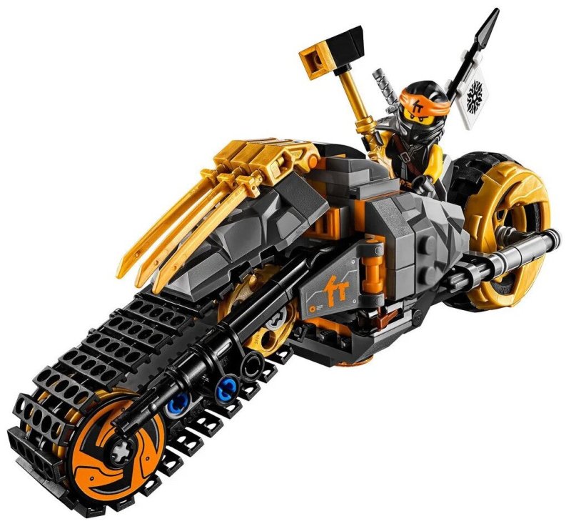 Конструктор LEGO Ninjago 70672 раллийный мотоцикл Коула
