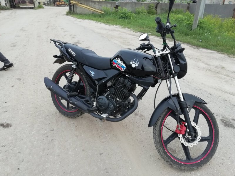 Ирбис мотоцикл 150 GS черный