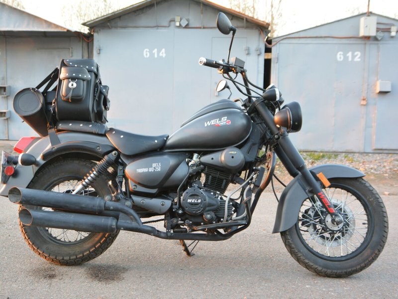 Мотоцикл wels Trophy 250 2014 года