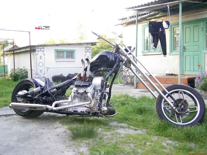 Кастом мотоцикл ЗАЗОЦИКЛ