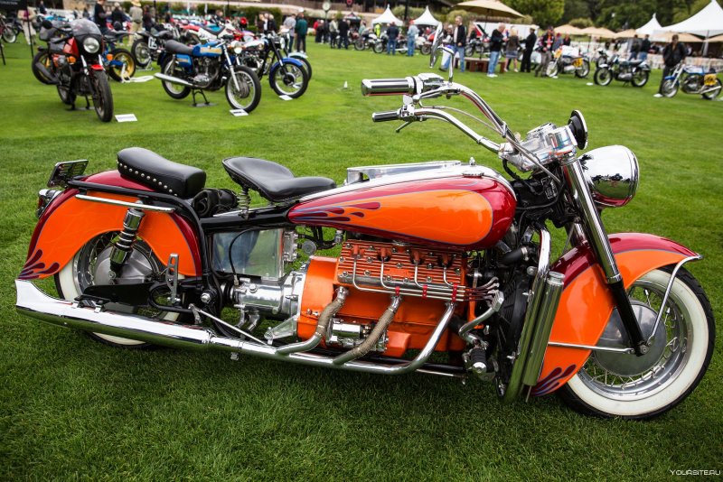 Мотоцикл Ford v8