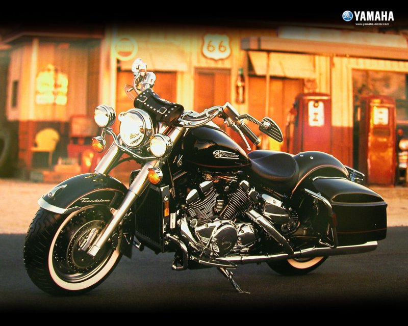 Мотоцикл Yamaha байкерский