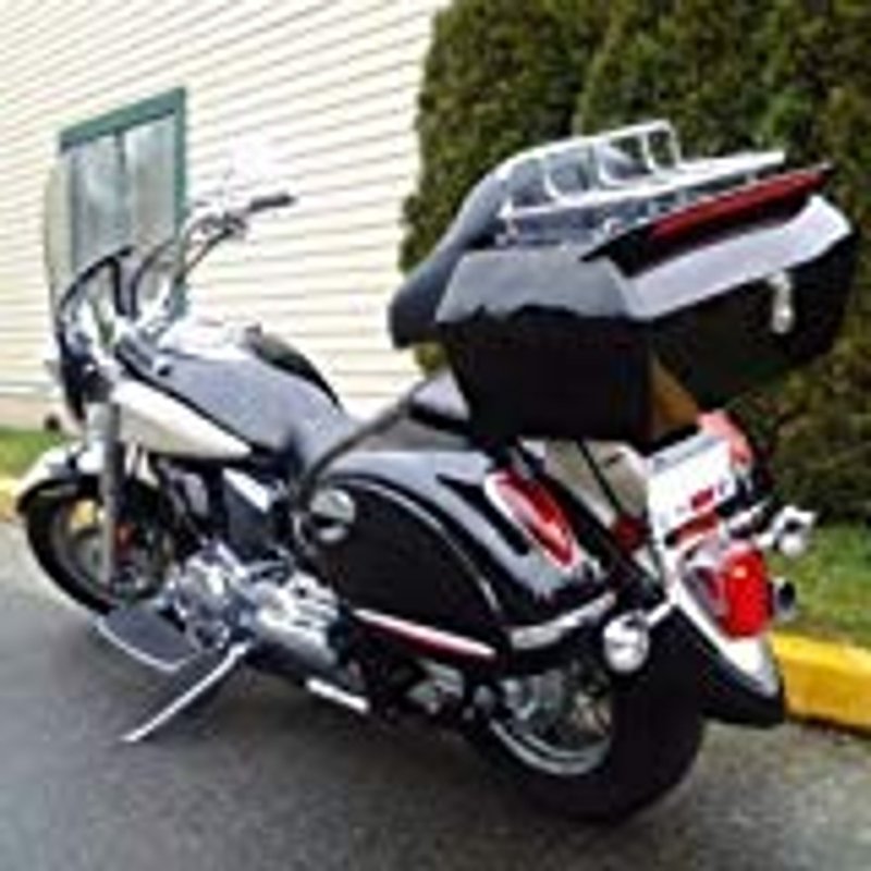 Honda Harley с багажником
