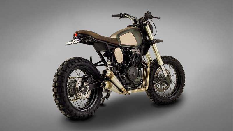 Honda FMX 650 скремблер