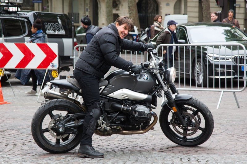 BMW R Nine t том Круз
