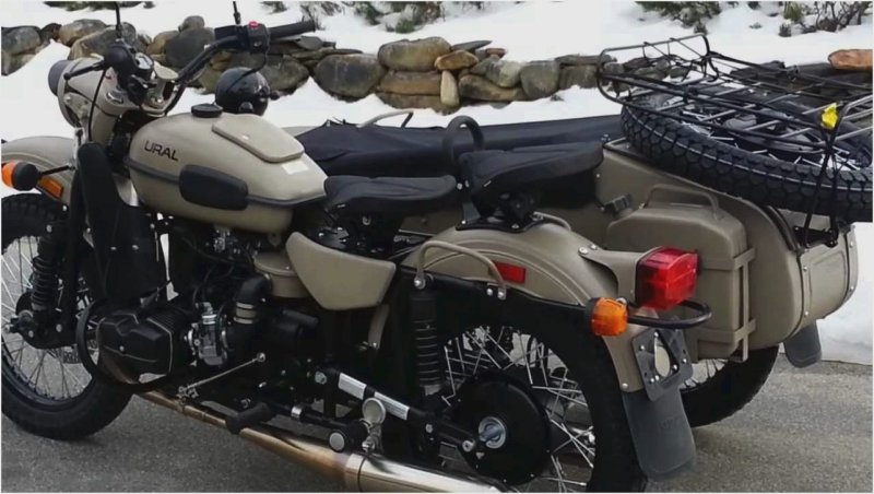 Мотоцикл Ural Gear-up Sahara Custom,
