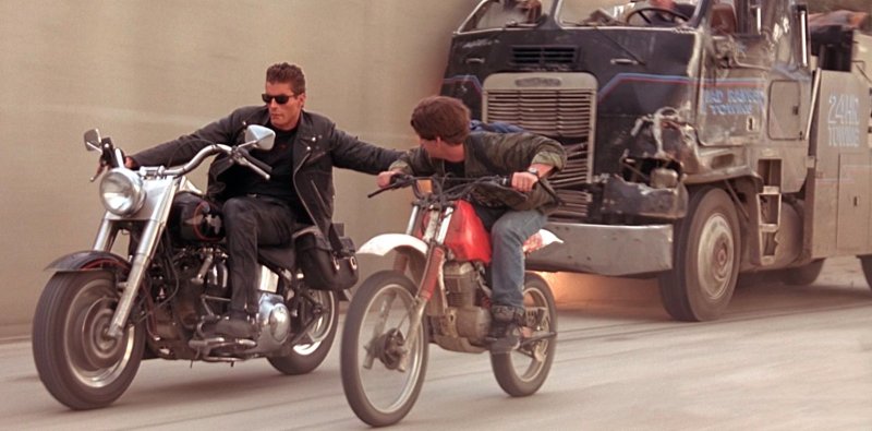 Harley Davidson Fatboy Терминатор 2