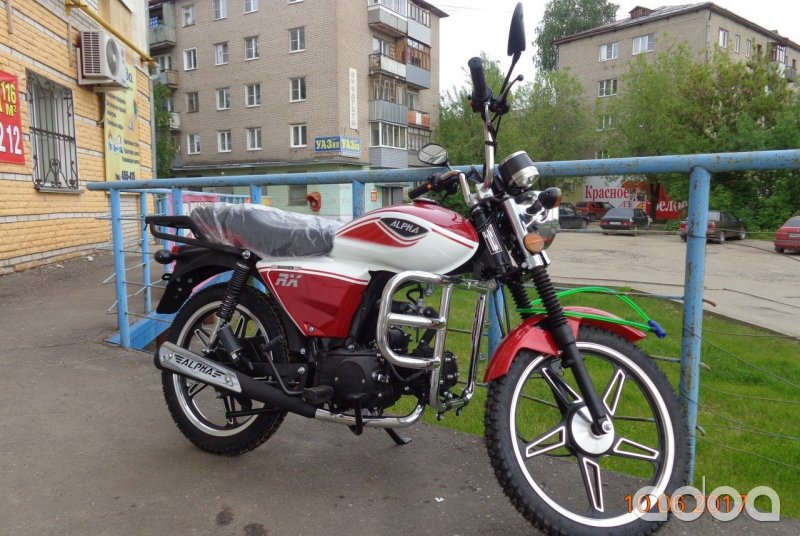 Мопед Альфа RX 110 красный