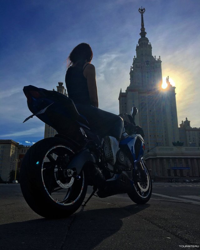 Мотоциклистки Москвы