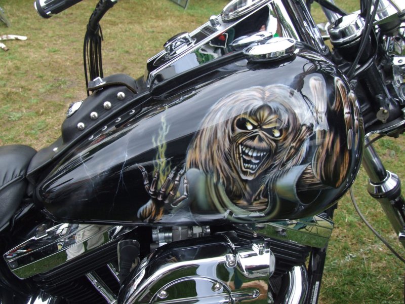 Iron Maiden аэрография