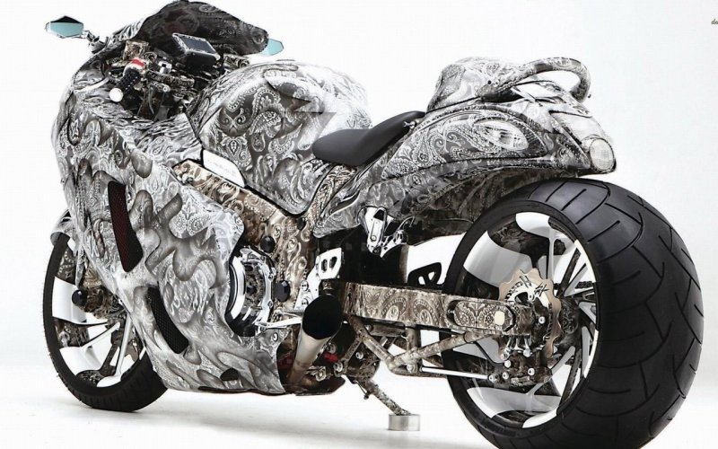 Мотоцикл Suzuki Hayabusa кастом