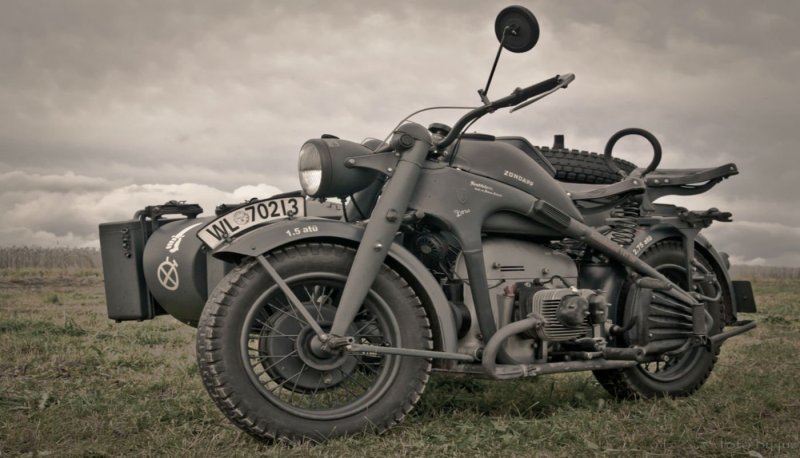 BMW r75 трофейный