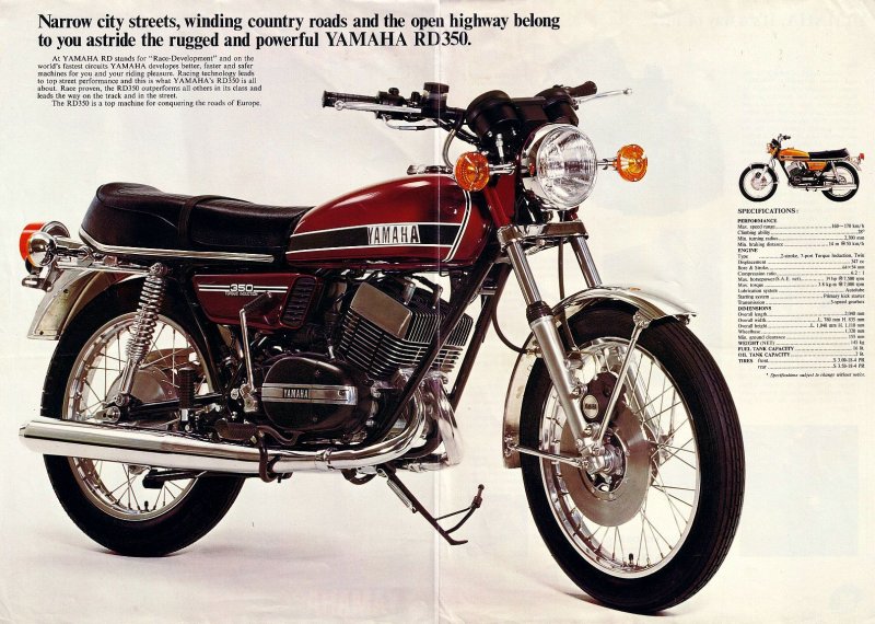Yamaha Rd 350 1970