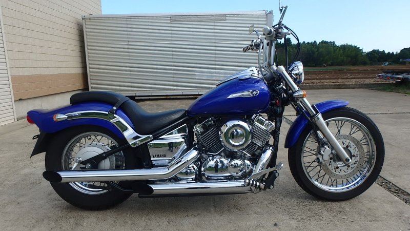 Yamaha Drag Star синий