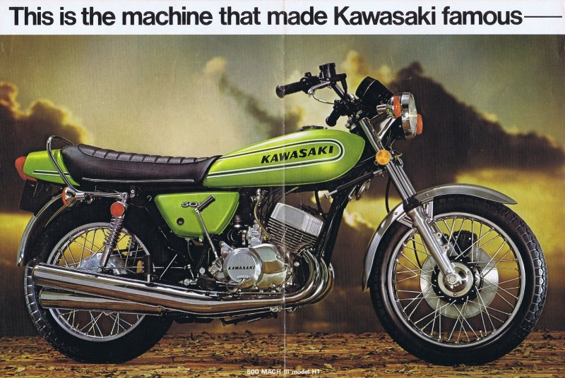 Kawasaki h1 500 (Mach III)