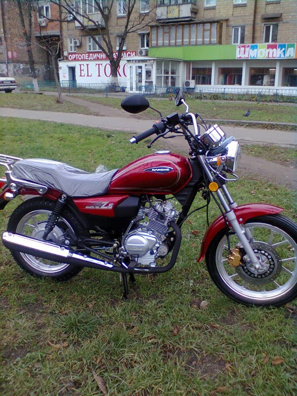 Мотоцикл Jianshe js125-6c