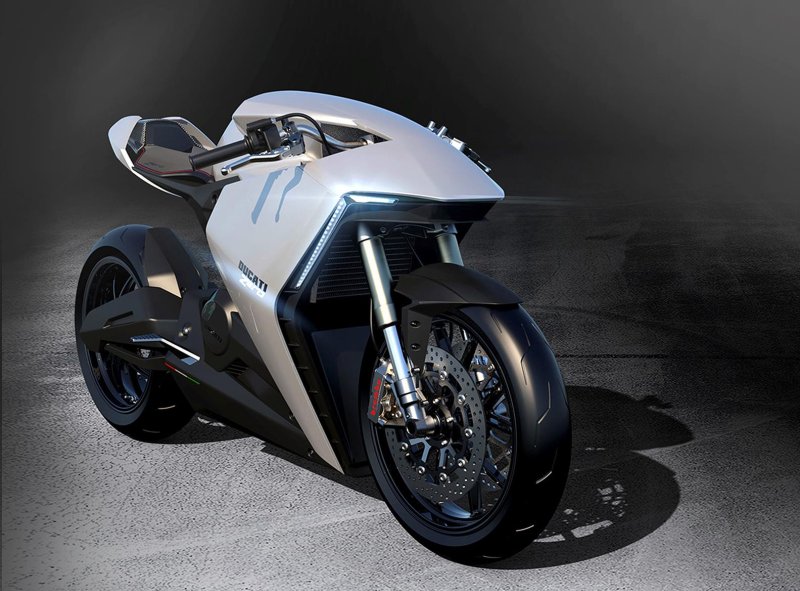 Электромотоцикл Ducati