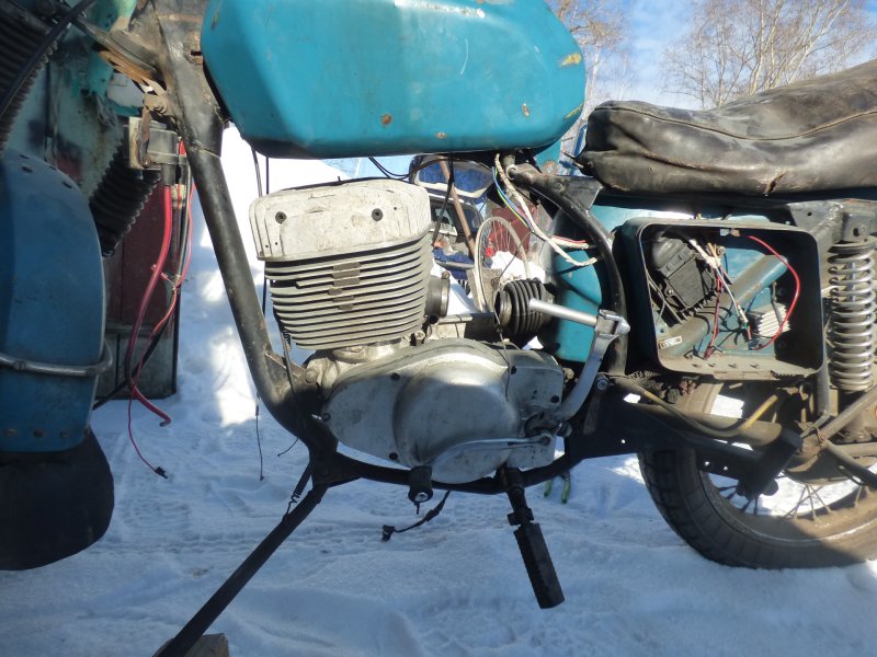 Мотоцикл Восток 350 Серпухов