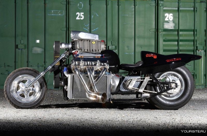 Мотоцикл с v8 Dragster