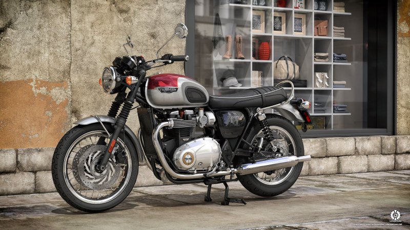 Мотоцикл Triumph Bonneville t120